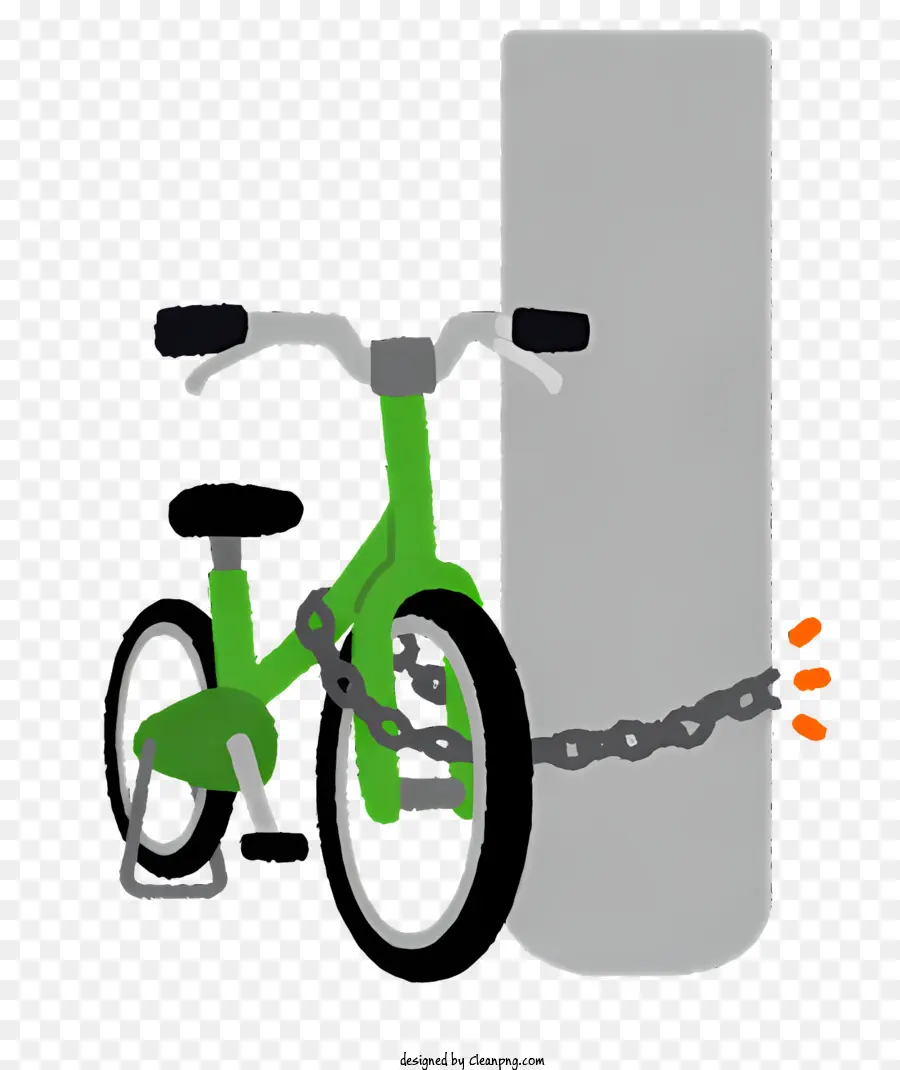 Bicicleta，Bicicleta Verde PNG