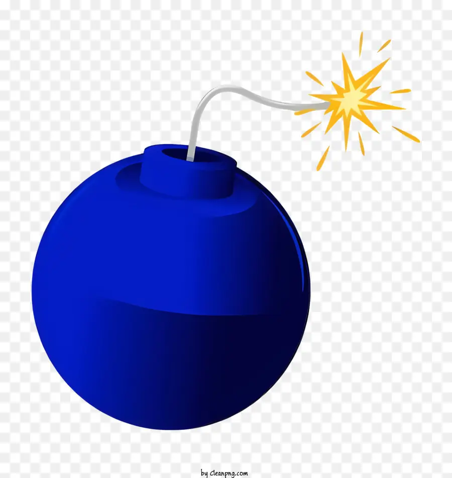 Bomba Relógio，Bomba Azul PNG