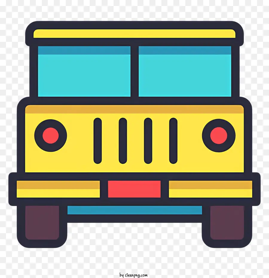 Educação，ônibus Amarelo PNG