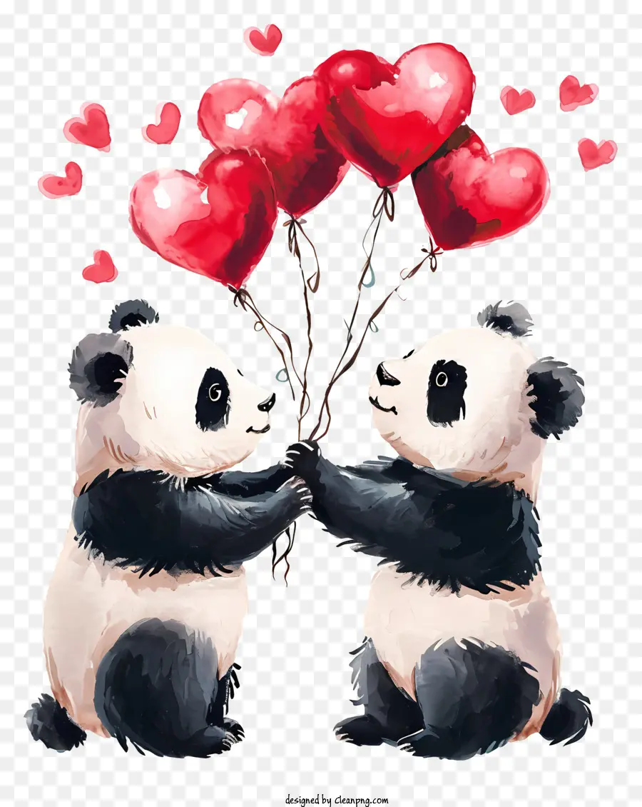 Panda Dos Namorados，Pandas PNG