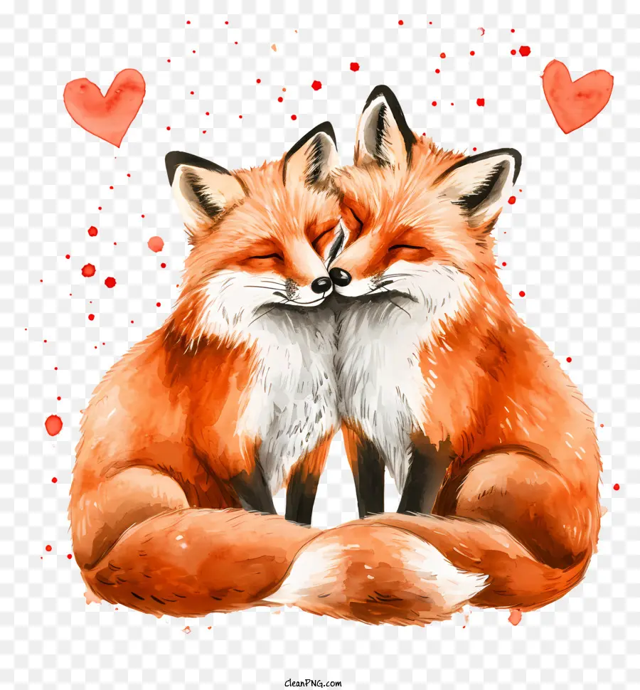 Valentine Fox，Raposas Vermelhas PNG
