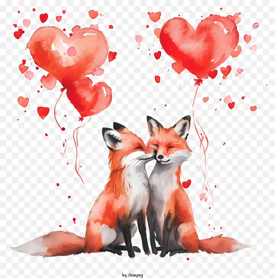 Valentine Fox，Raposas PNG