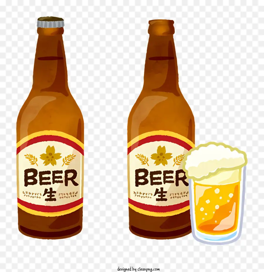 Cerveja，Garrafa De Cerveja PNG