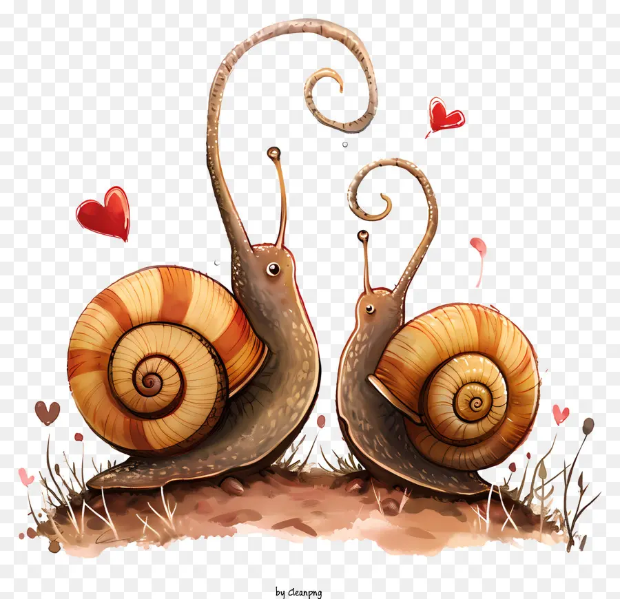 Snails Dos Namorados，Caracóis PNG