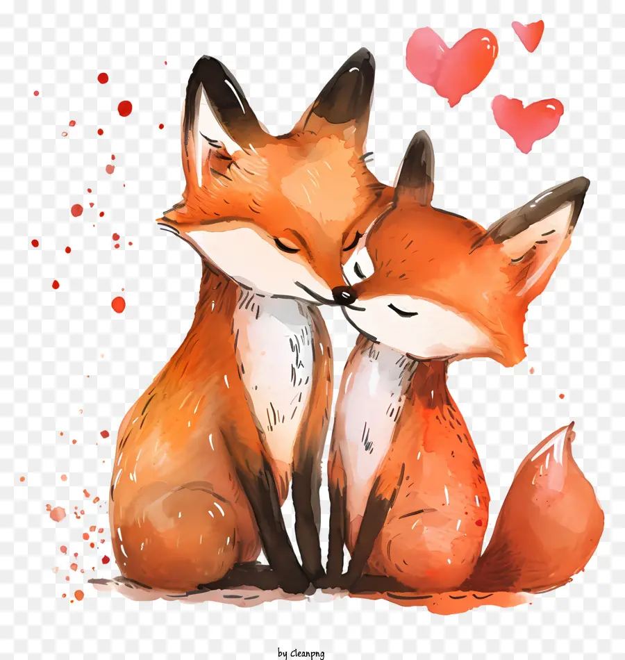 Valentine Fox，Raposas PNG