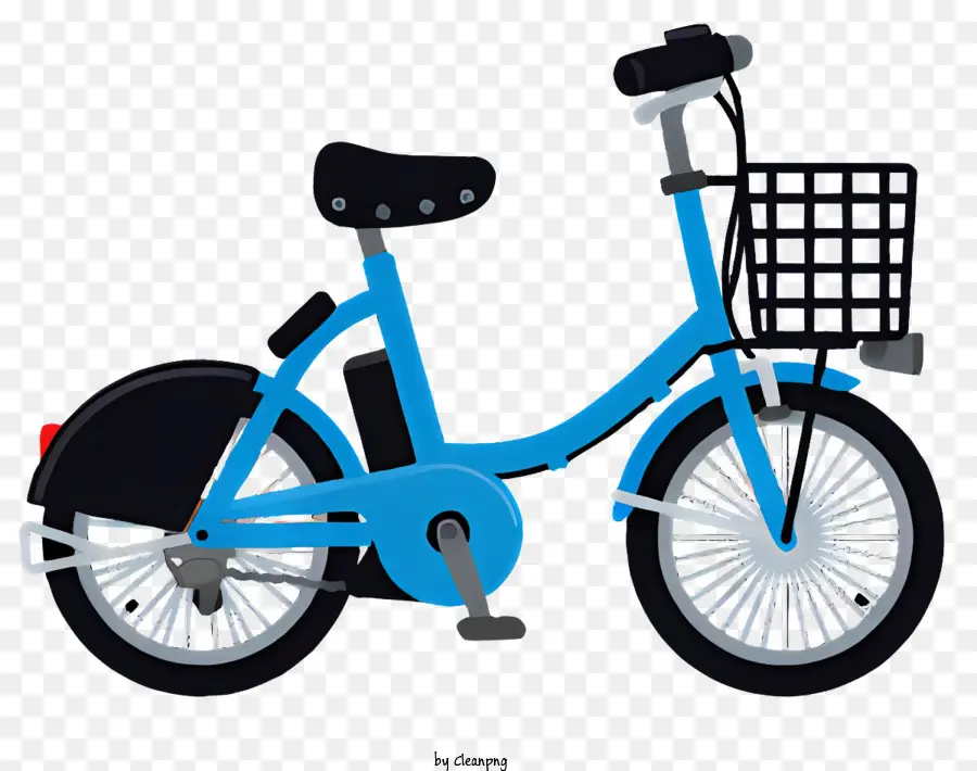 Bicicleta，Azul Bicicleta PNG