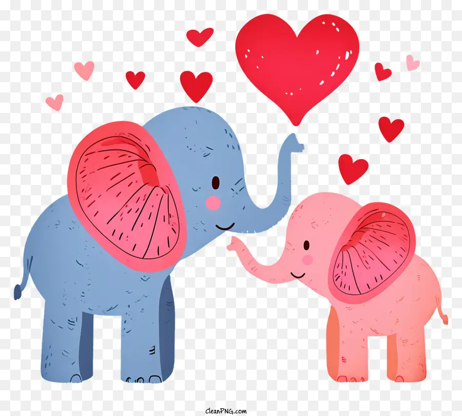 Elefante Plano De Namorado Plano，Elefantes PNG