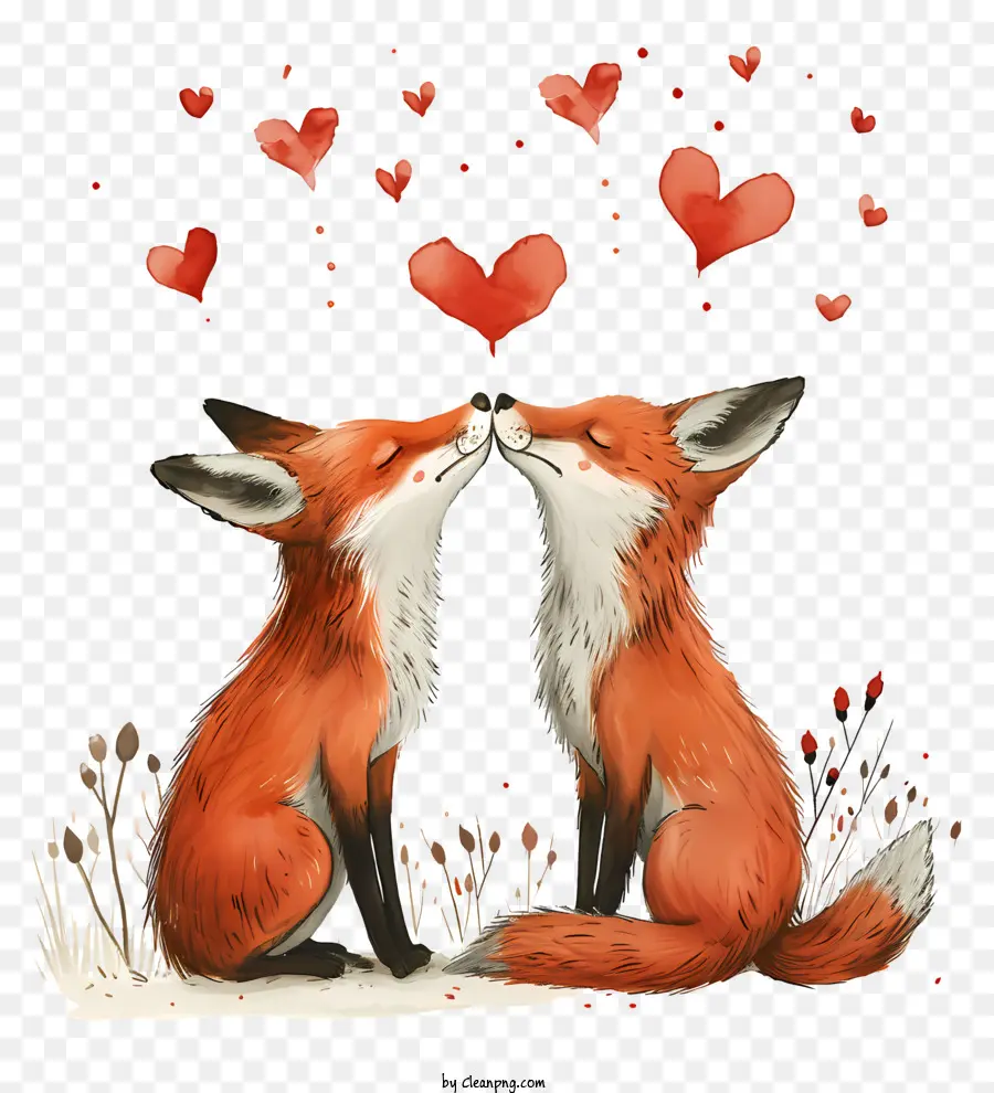 Valentine Fox，Raposa Vermelha PNG