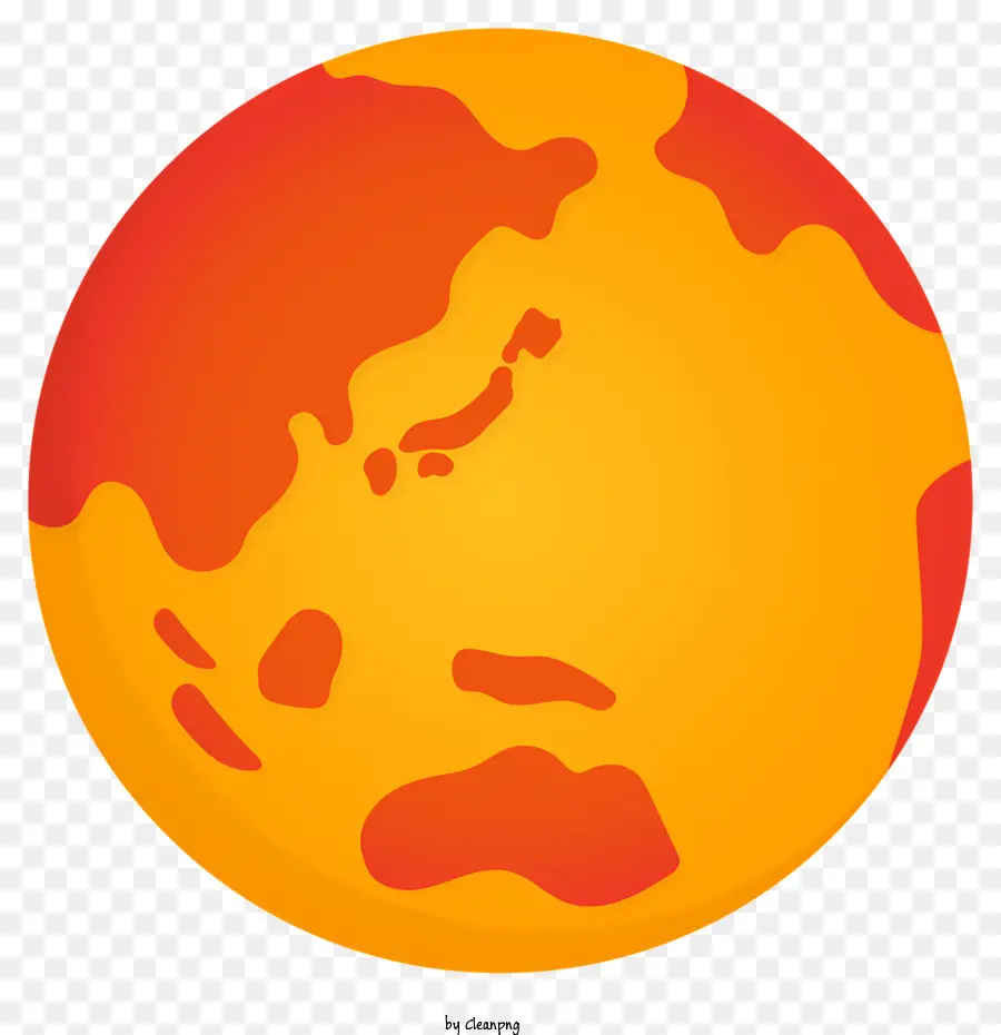 Aquecimento Global Terra，Globo Plano PNG