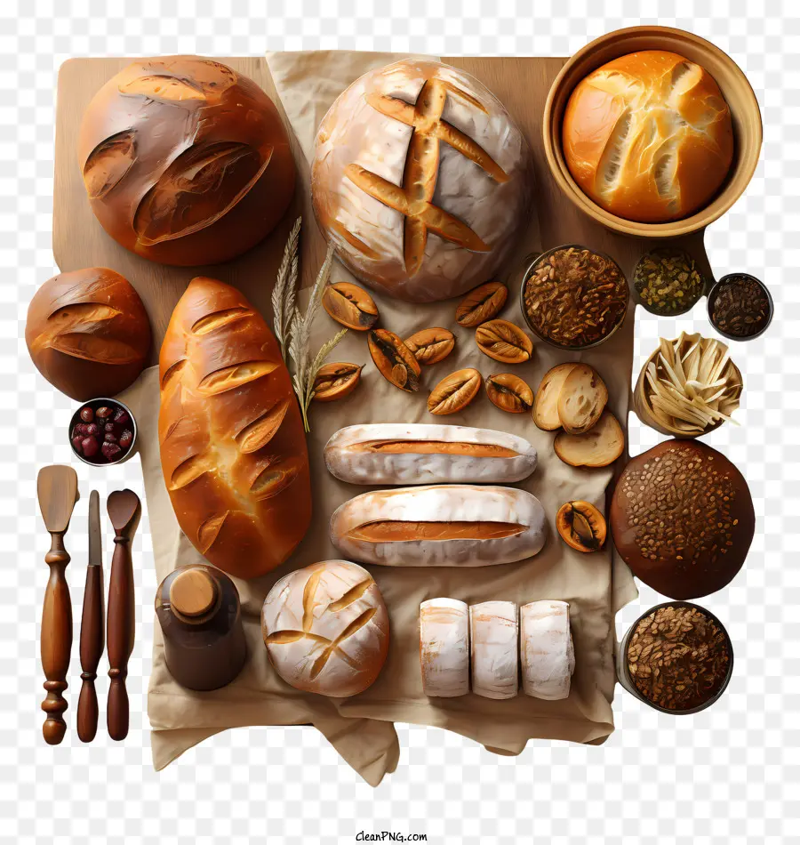 Pão，Produtos De Panificação PNG