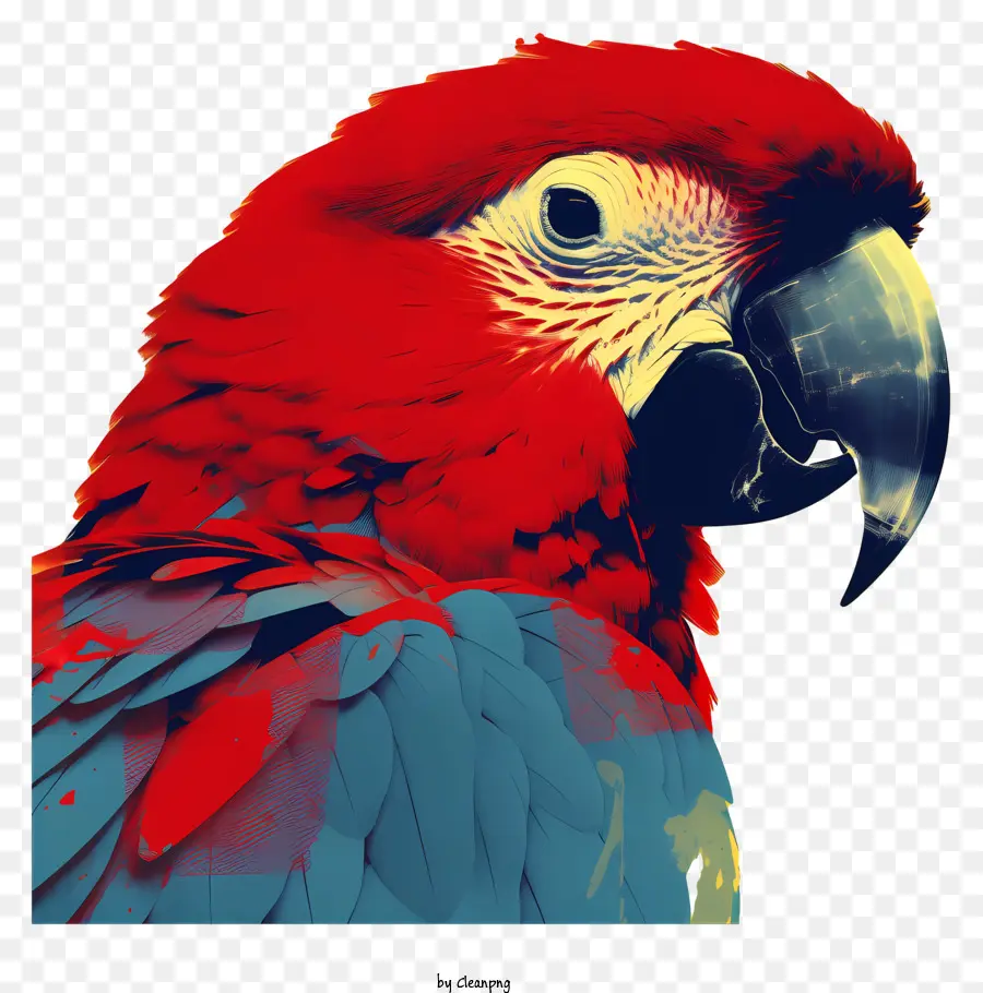 Papagaio，Parrot Vermelho E Azul PNG