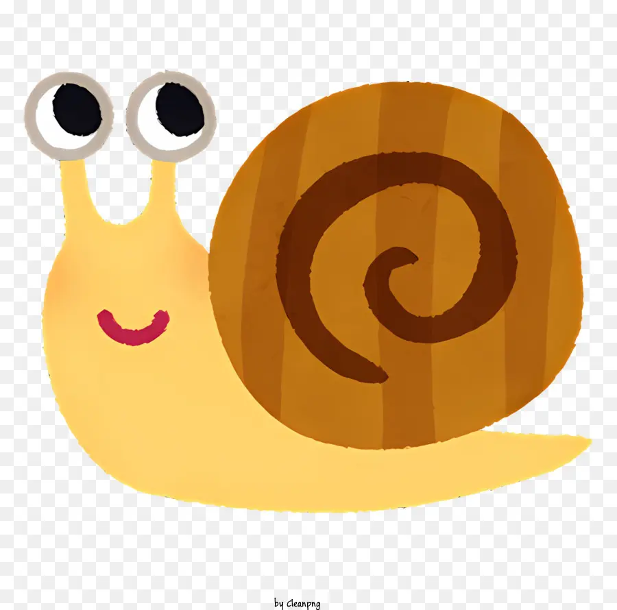 Caracol，Olhos Grandes PNG