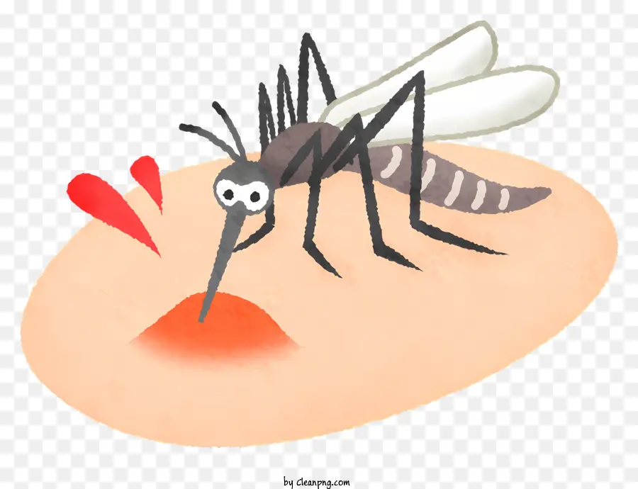 Mosquito，A Red Hat PNG