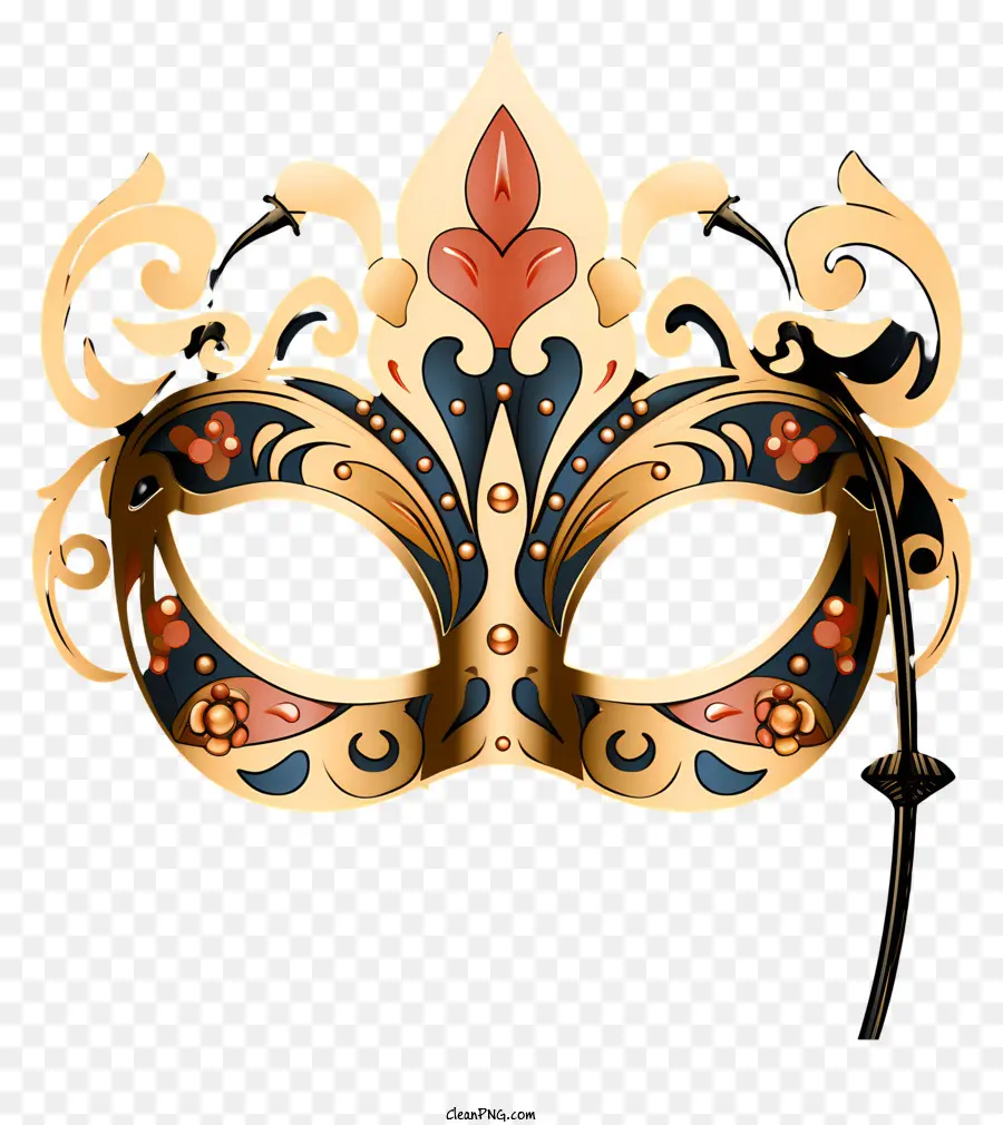 Máscara De Máscaras Desenhadas à Mão，Decorativos Máscara PNG