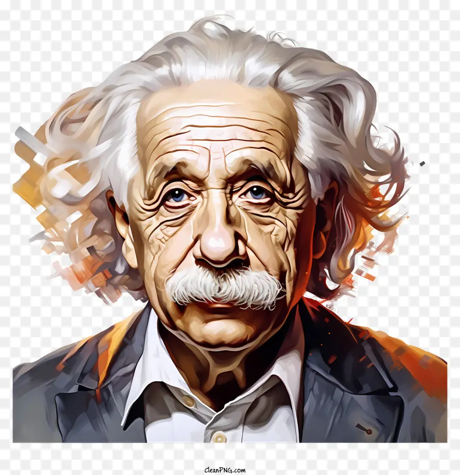 Retrato De Albert Einstein，Albert Einstein PNG