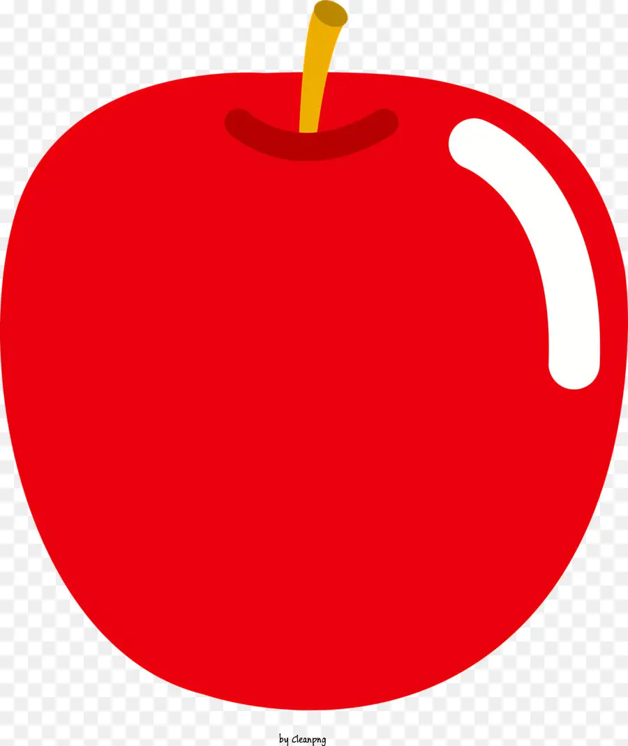 A Red Apple，Adesivo PNG