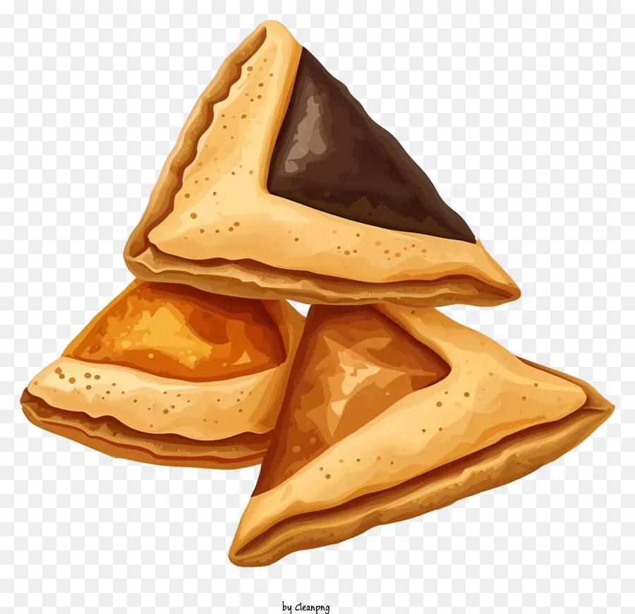 Purim Hamantaschen，Pastelaria PNG