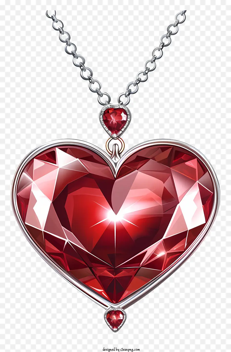 Jóias Do Dia Dos Namorados，Pedra Preciosa Em Forma De Coração PNG