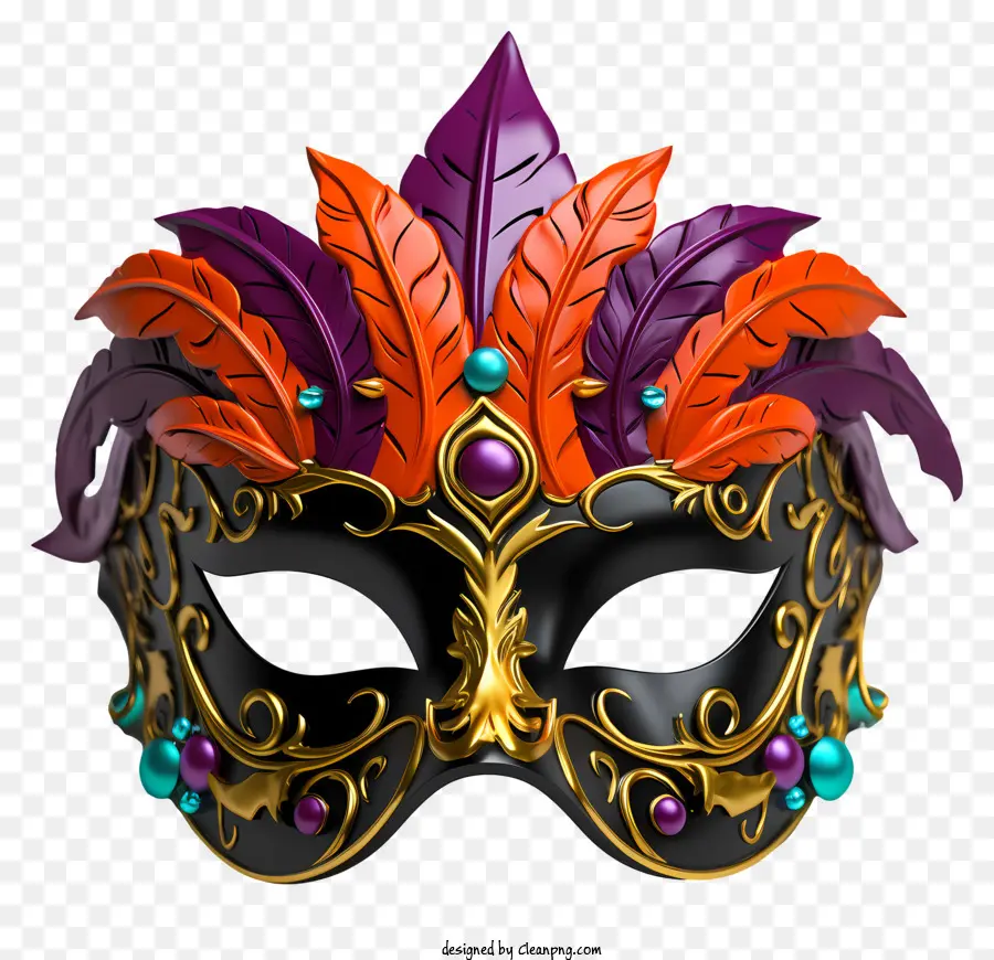 Máscara Plana De Máscaras，Máscara Masquerade PNG