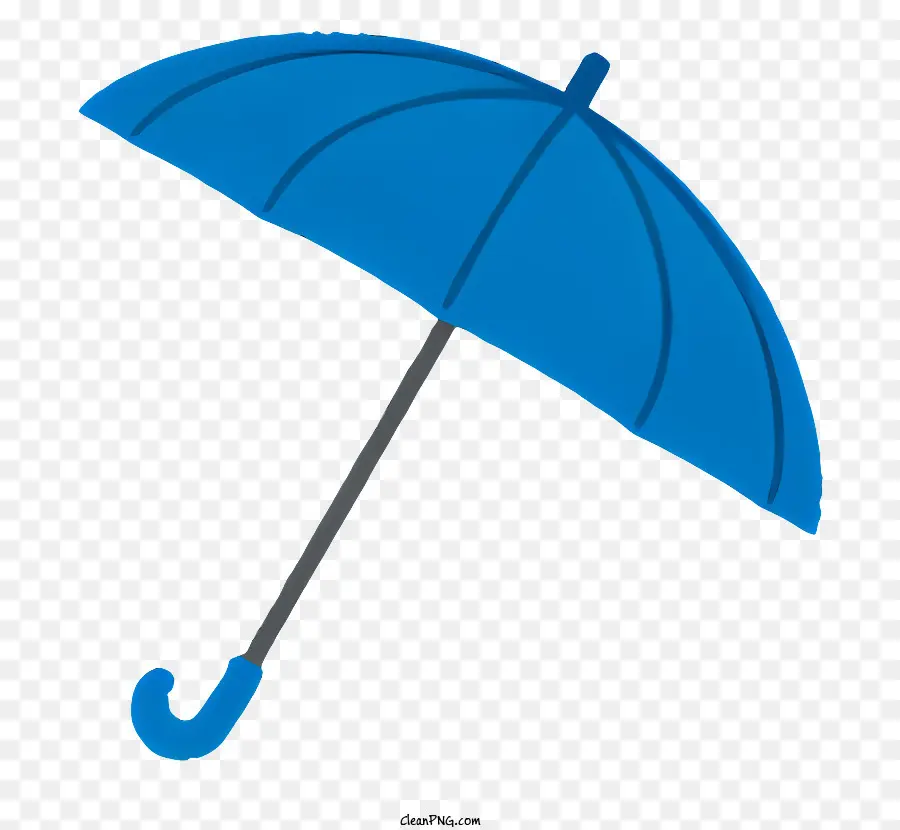 Cartoon Guarda Chuva，Guarda Chuva Azul PNG