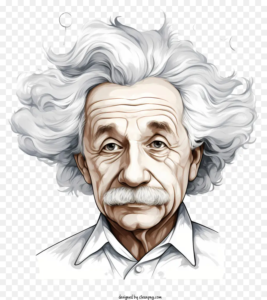 Retrato De Albert Einstein Style Einstein，Albert Einstein PNG