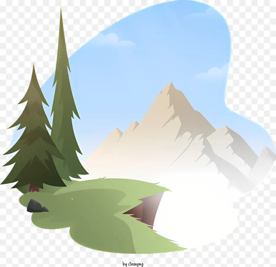 Art Background，Floresta PNG