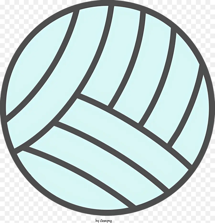 Voleibol，Forma Circular PNG