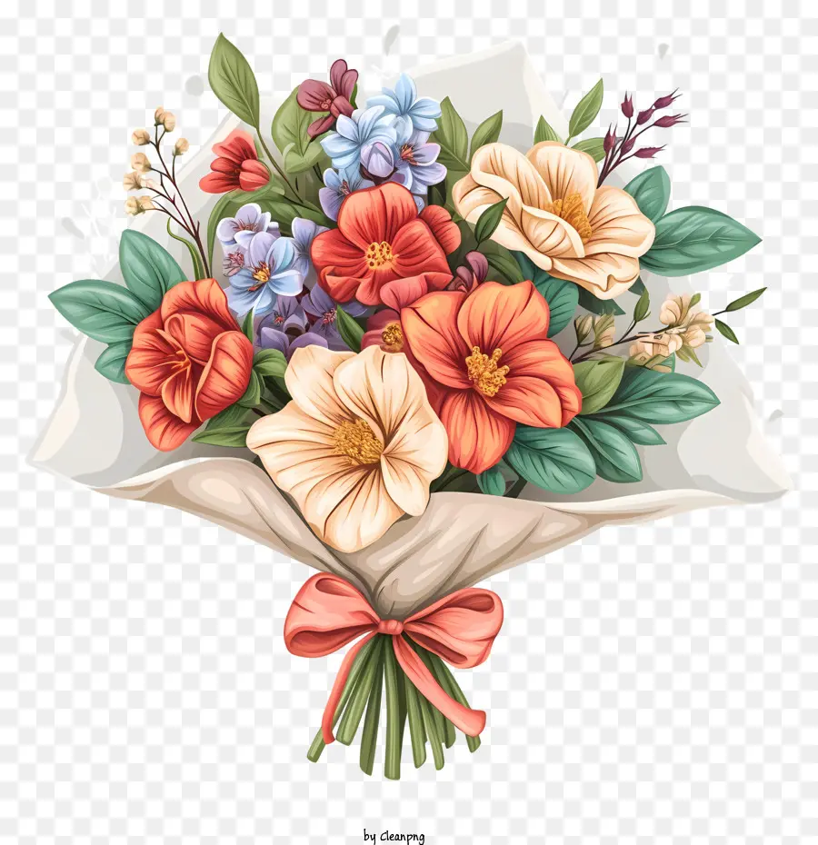 Entrega De Flores，Valentine PNG