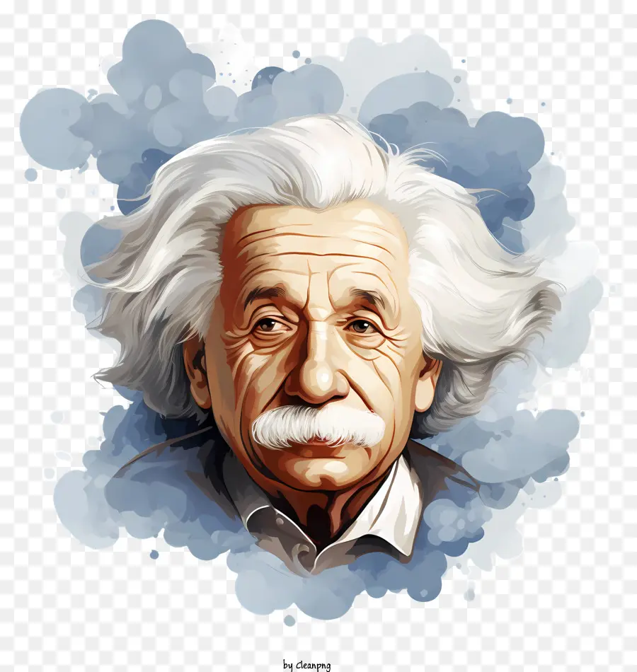 Retrato De Albert Einstein Style Einstein，Albert Einstein PNG