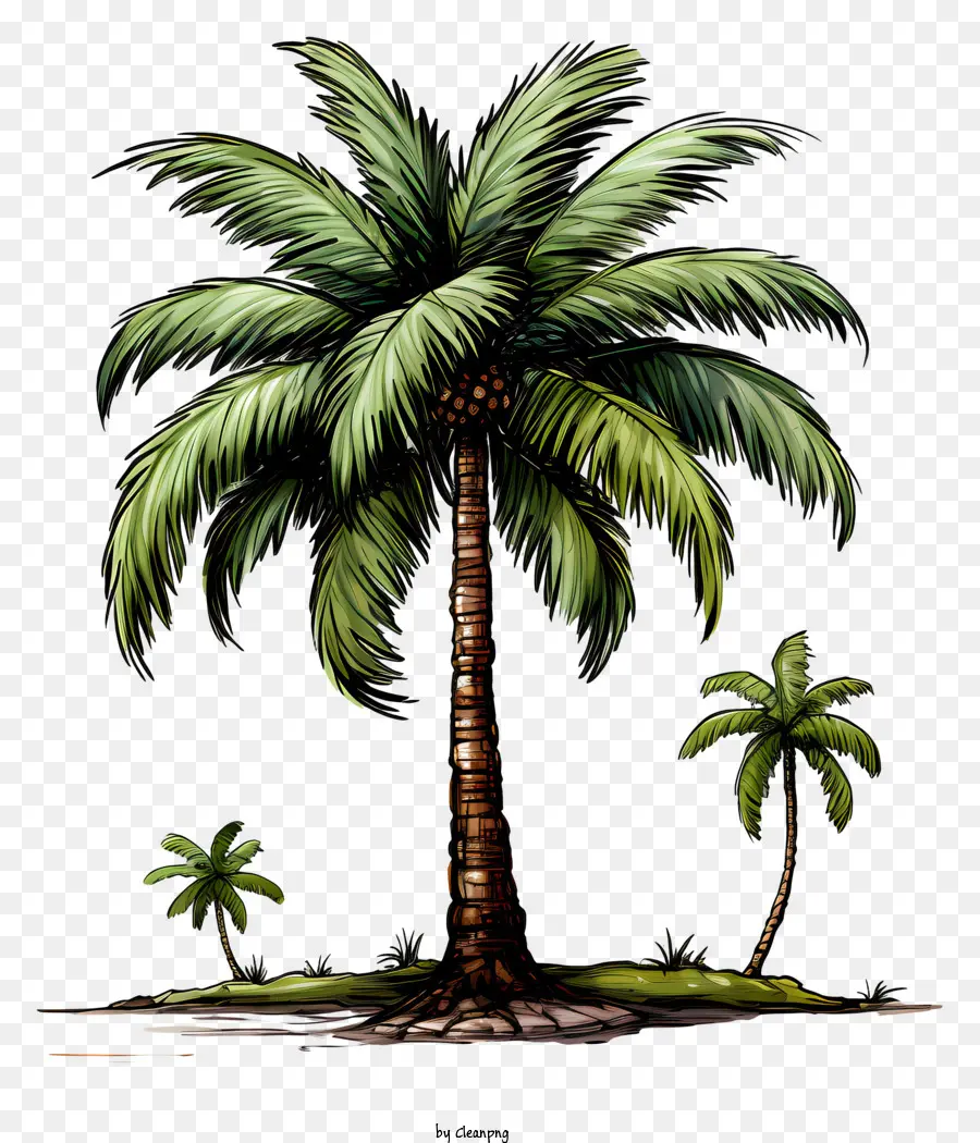 Coqueiro，Palmeira PNG