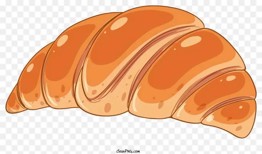 Croissant Francês，Baguete PNG