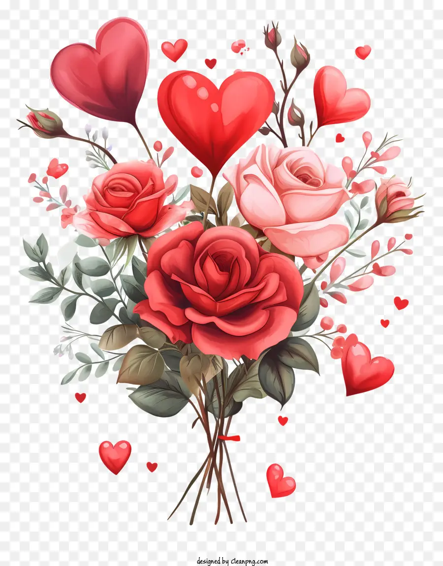 Entrega Do Dia Dos Namorados，Rosas Vermelhas PNG