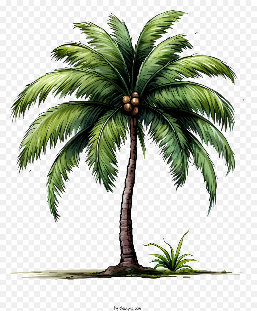 Coqueiro，Palmeira De Desenho PNG