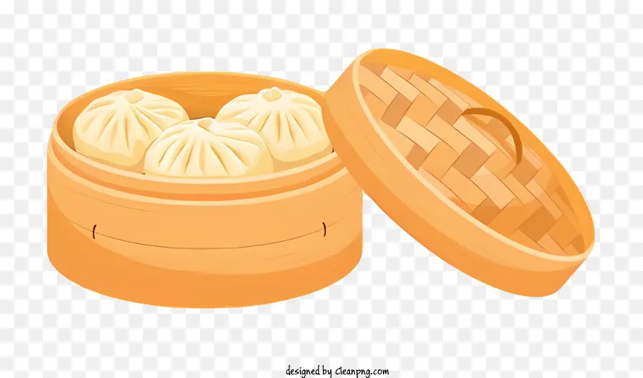 Comida Chinesa，Bolinhos Cozidos No Vapor PNG