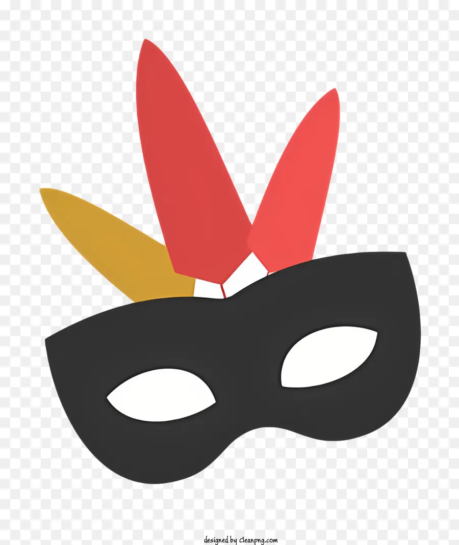 Máscara Masquerade，Máscara Negra PNG