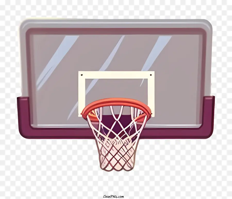 Cartoon Quadra De Basquete，Cesta De Basquete PNG