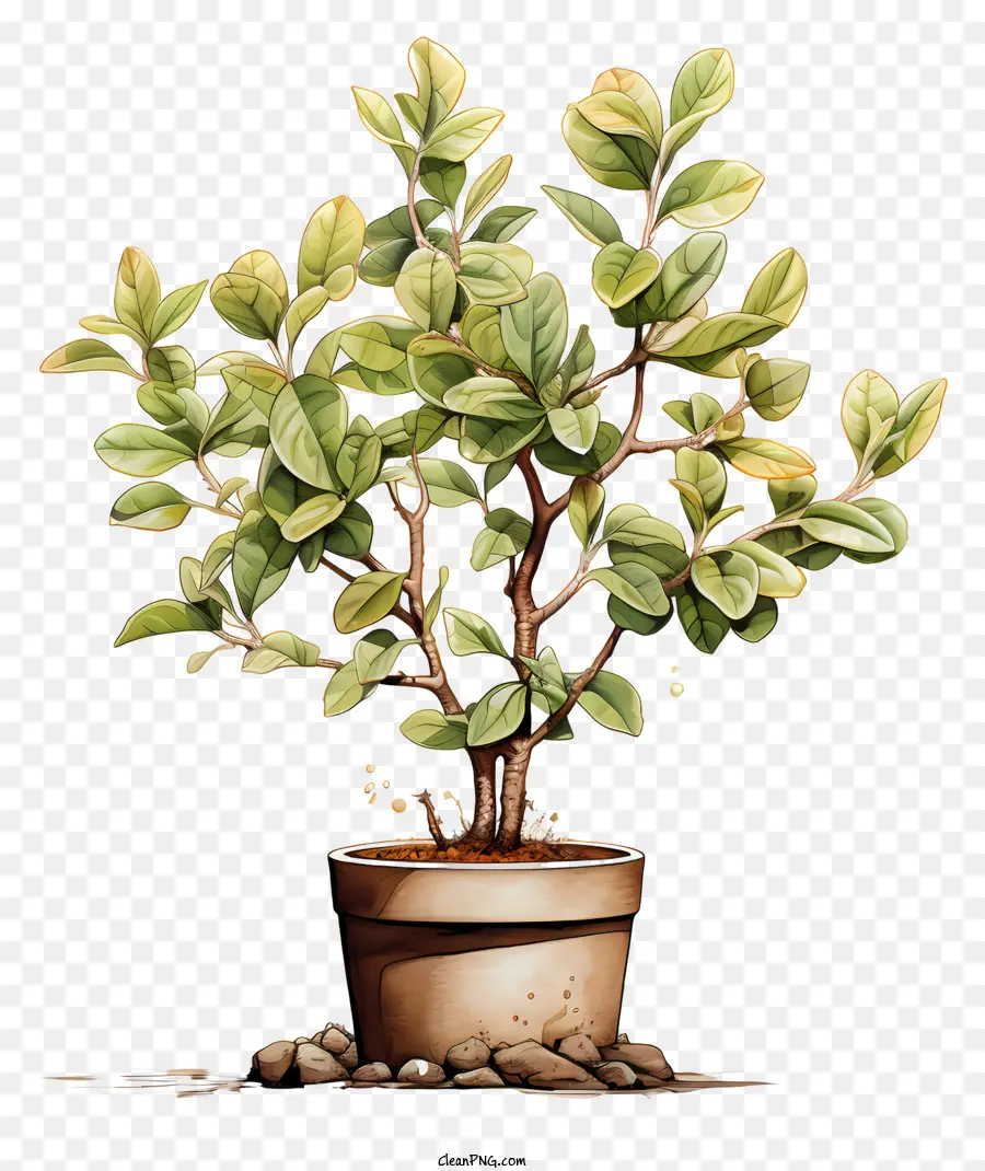 Planta Do Café，Jade Planta PNG