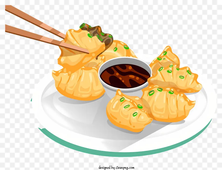 Comida Chinesa，Bolinhos PNG