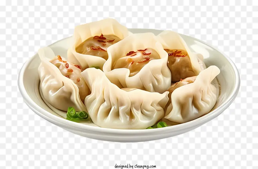 Comida Chinesa，Bolinhos De Porco Cozidos No Vapor PNG