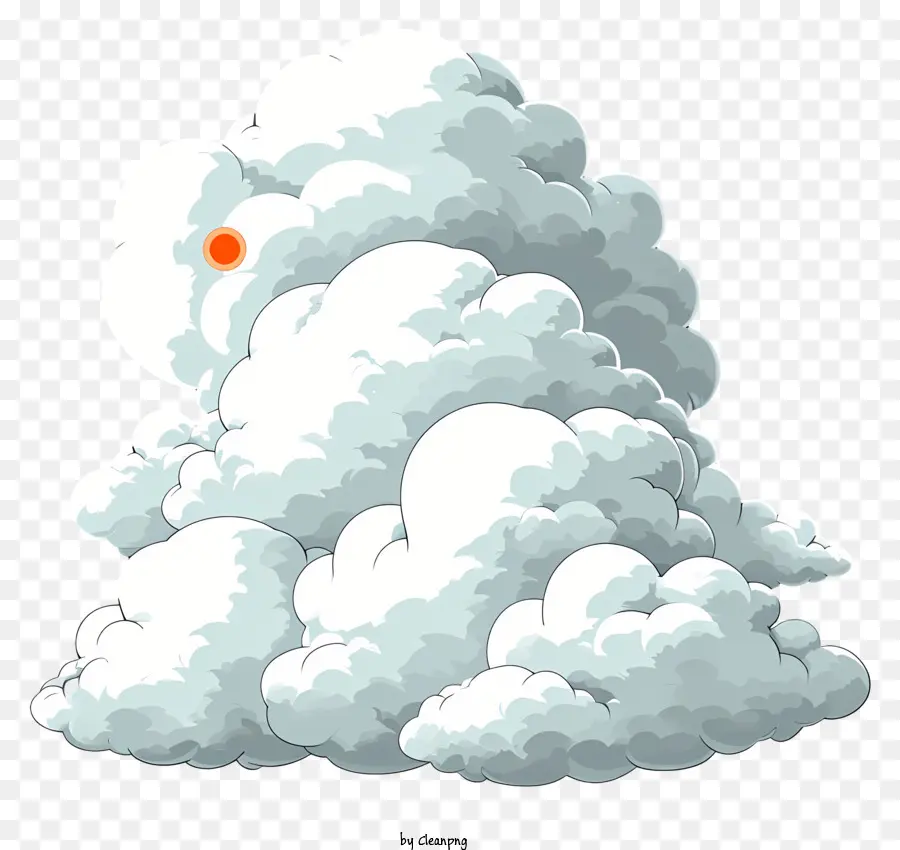 Nuvem Desenhada à Mão，Nuvem PNG