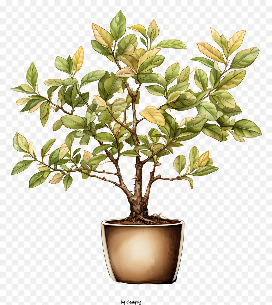 Planta Do Café，Uma árvore Bonsai PNG