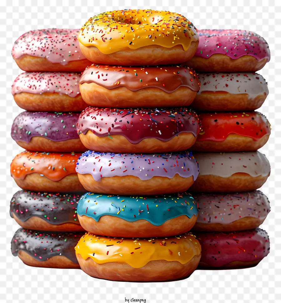 Donuts，Cores PNG