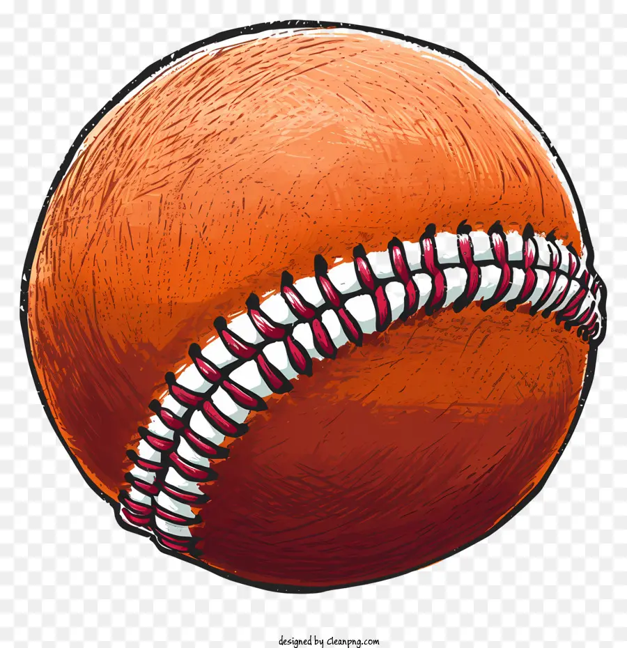 Baseball No Estilo Doodle，Beisebol PNG