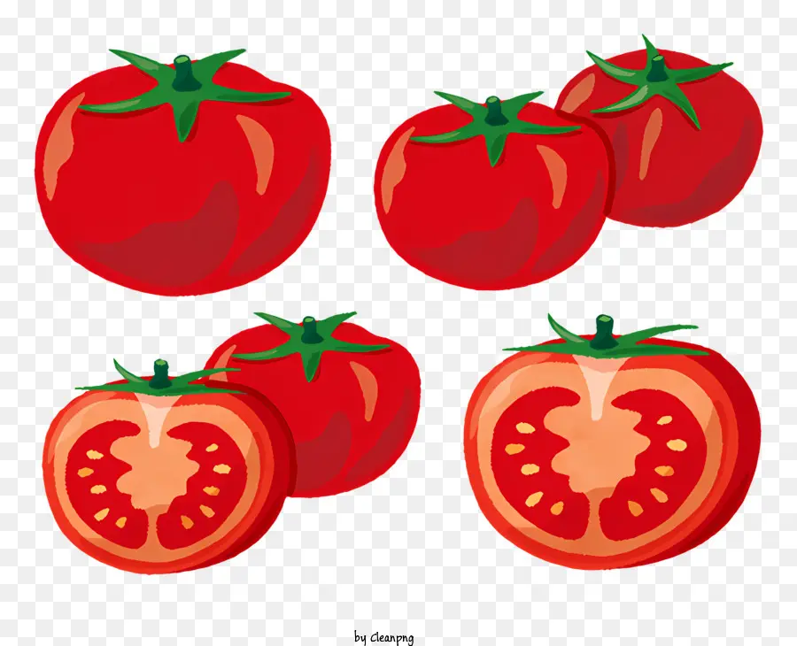 Tomates Maduros，Tomates Vermelhos PNG