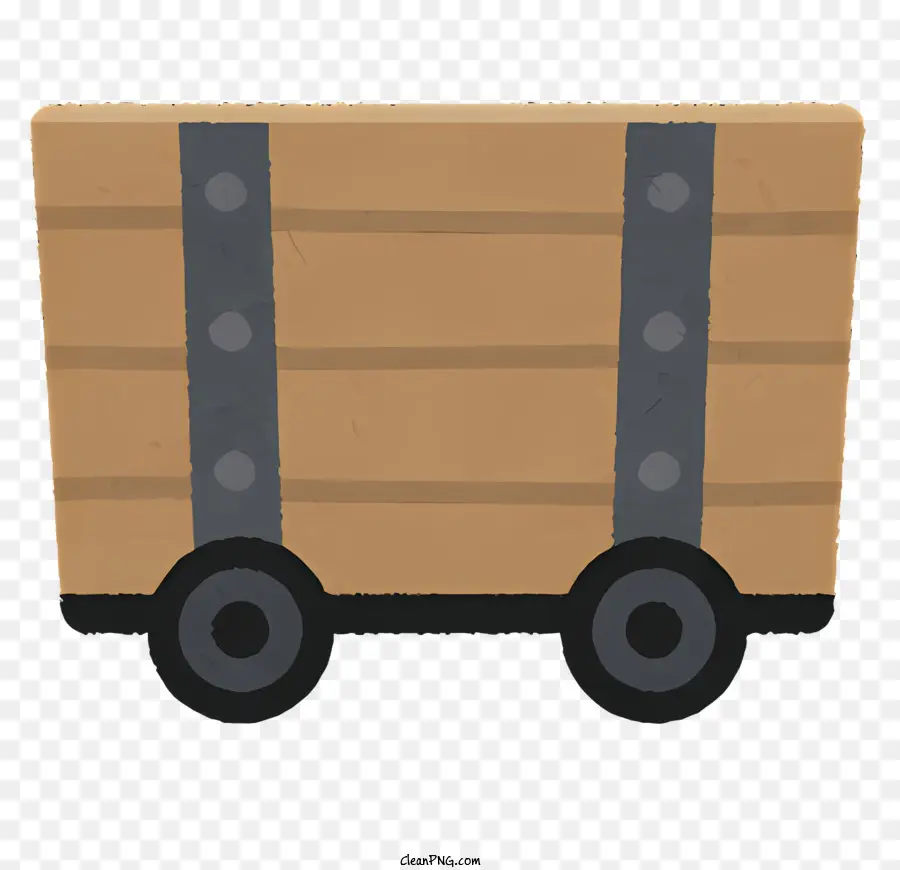 Cardboard Box，Rodas PNG