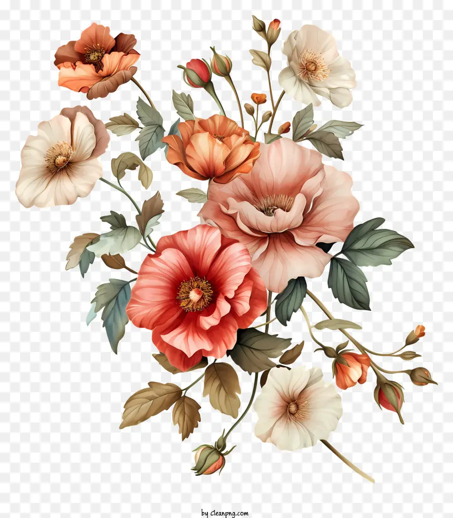 Flores Personalizadas，Buquê PNG