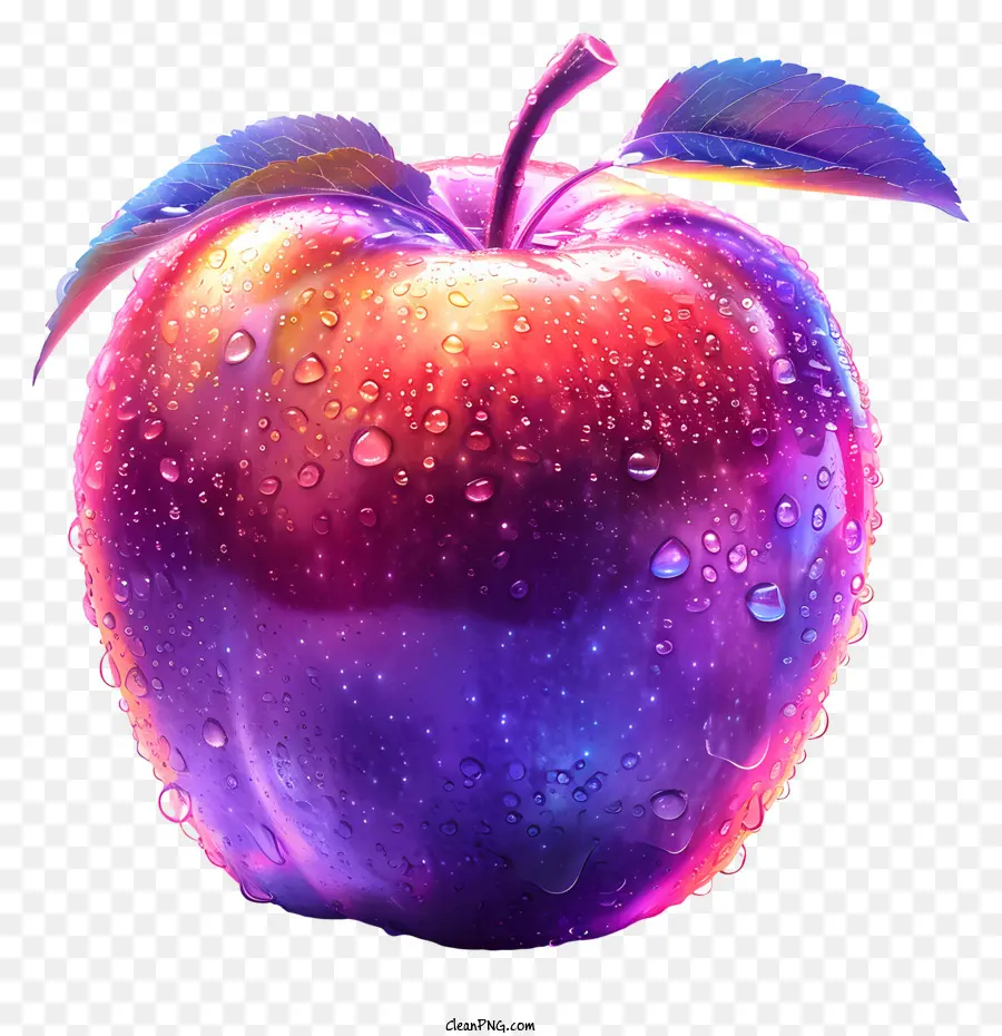 A Red Apple，Apple PNG