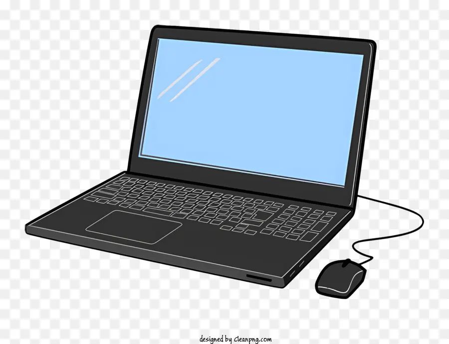 Computador Portátil，Mouse PNG