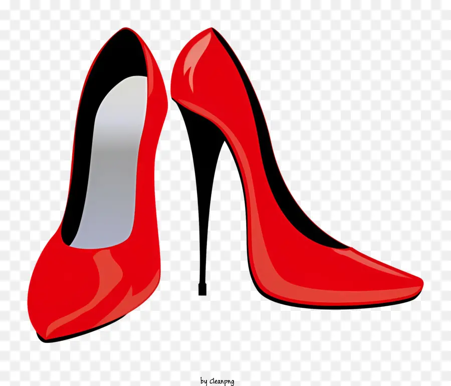Sapatos De Salto Alto Vermelho，Saltos Pontiagudos PNG