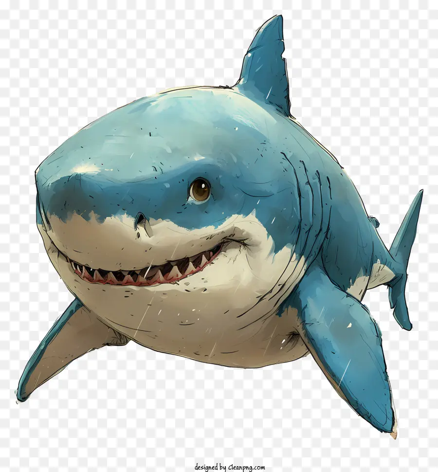 Tubarão，Sorrindo De Tubarão PNG